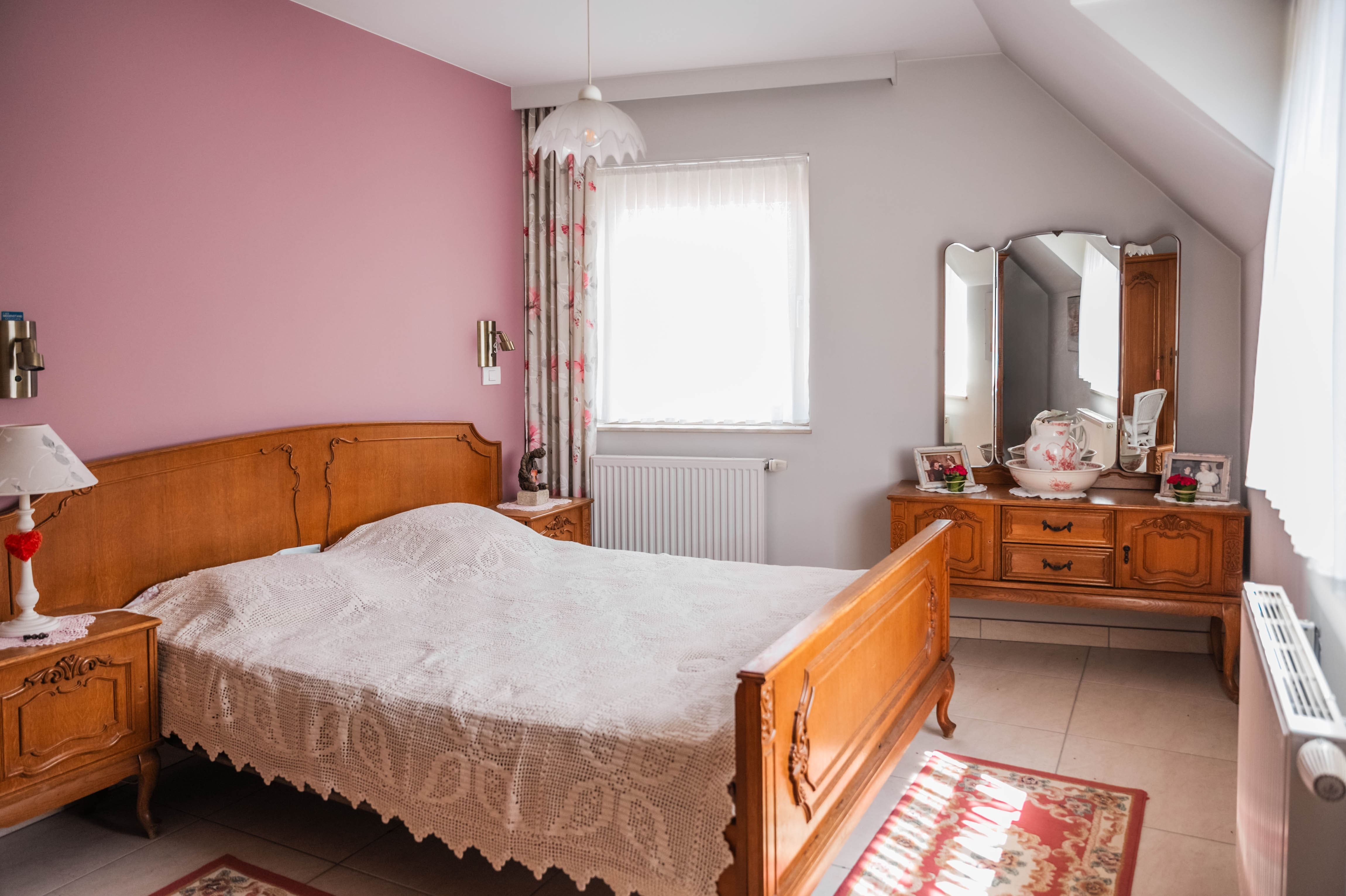 Schoonwater - roze slaapkamer